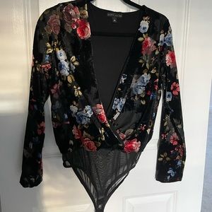 Floral bodysuit